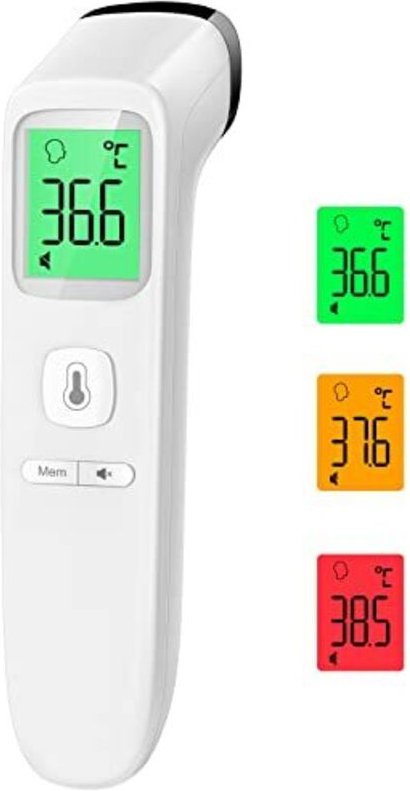 Berührungsloses Stirnthermometer, Babythermometer, digitales medizinisches Infrarotthermometer für Erwachsene, genaue Ab...