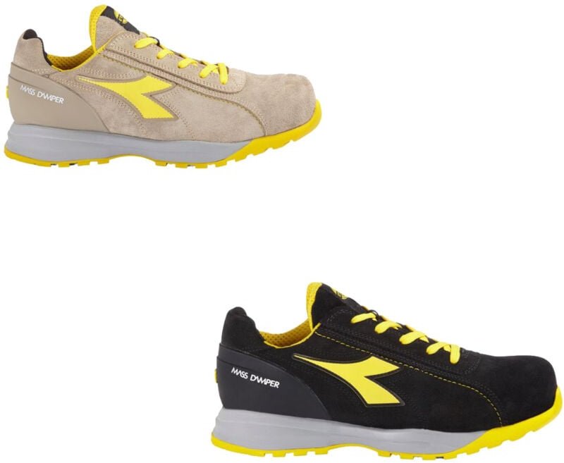 Diadora Glove MDS LOW S1P HRO SRC Sicherheitsschuhe - 37 EU - Schwarze