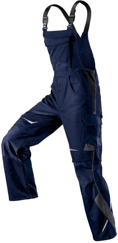 Thumbnail - Kübler Latzhose PULSSCHLAG 3324 dunkelblau/anthrazit Gr. 118