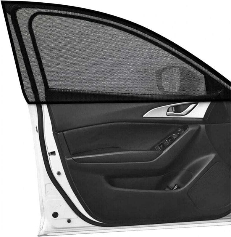 Thumbnail - Sonnenschutz fürs Auto, 2-teilig, maximale UV-Beständigkeit, für die meisten Autos geeignet, mit selbstklebendem Streife...