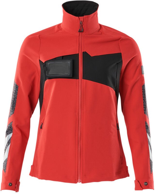 Mascot Jacke ACCELERATE Vier-Wege-Stretchstoff, leicht Damen 18008 Gr. XL verkehrsrot/schwarz