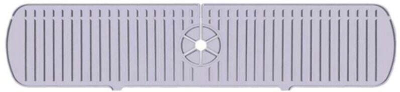 Tapete de silicona para grifo, protector contra salpicaduras para fregadero, tapete para fregadero, protector contra sal...