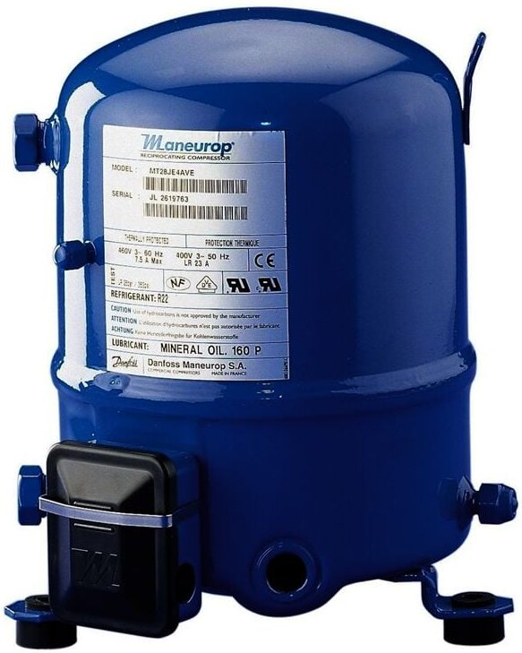 Kompressor Maneurop MTZ-18-4Vm R513A R404A 1 1/2 R134A R452A R407C R448A R449A 400V High Temperature 30,23cm3