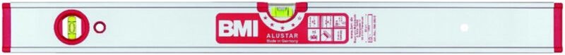 Wasserwaage alustar 100cm Alu.silber ± 0,5 mm/m - 694100 e - BMI