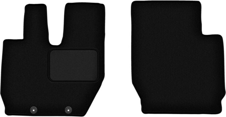 Schwarze Veloursmatten für: LKW Iveco Stralis (2003-2019)