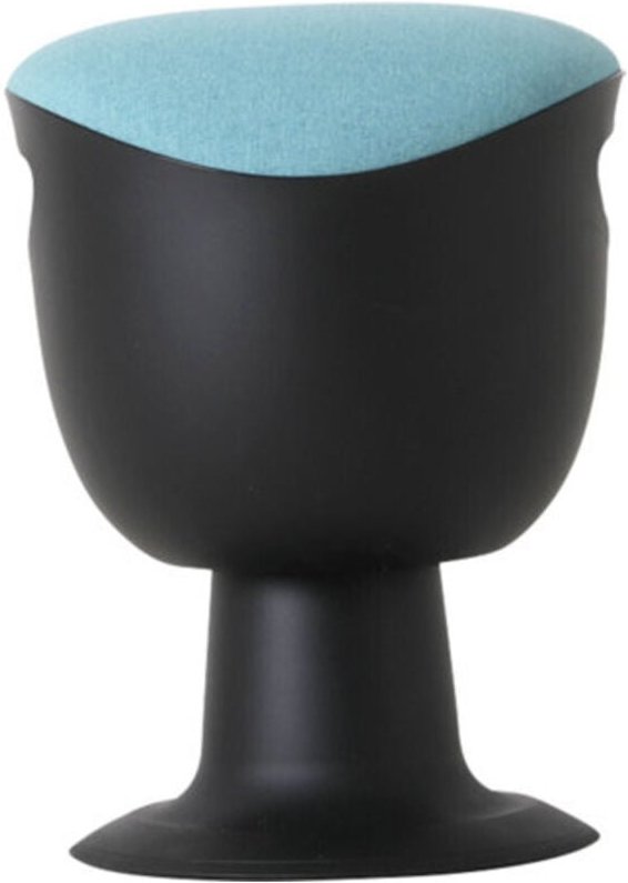 Multibeweglicher Drehhocker mit Tellerfuß, höhenverstellbare Sitzhöhe 465-585mm, gepolstert und kippsicherer Stand, Türk...