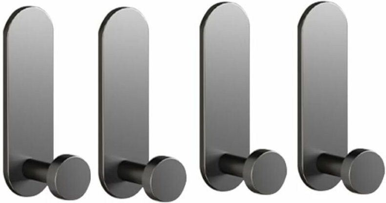 Ormromra - Klebehaken, Klebehaken für Badezimmer, Dusche, Duschwand, Edelstahl, Küche, selbstklebende Klebehaken, wasser...