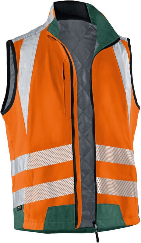Kübler Weste reflectiq psa 2 7207 warnorange/moosgrün Gr.XXL