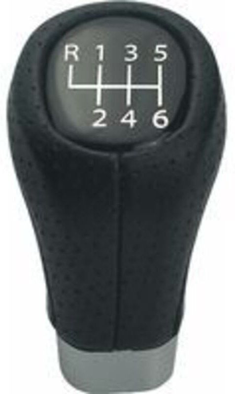 Ersandy - 6-Gang-Schaltknauf aus Leder, passend für bmw E34 E36 E38 E39 E46 E53 E60 E61 E63