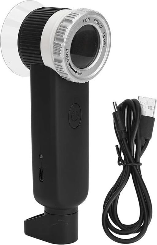 30 Fois Trois Sources de lumière usb chargeant la loupe portative uv lumière Violette détecteur de Billets de Banque lou...