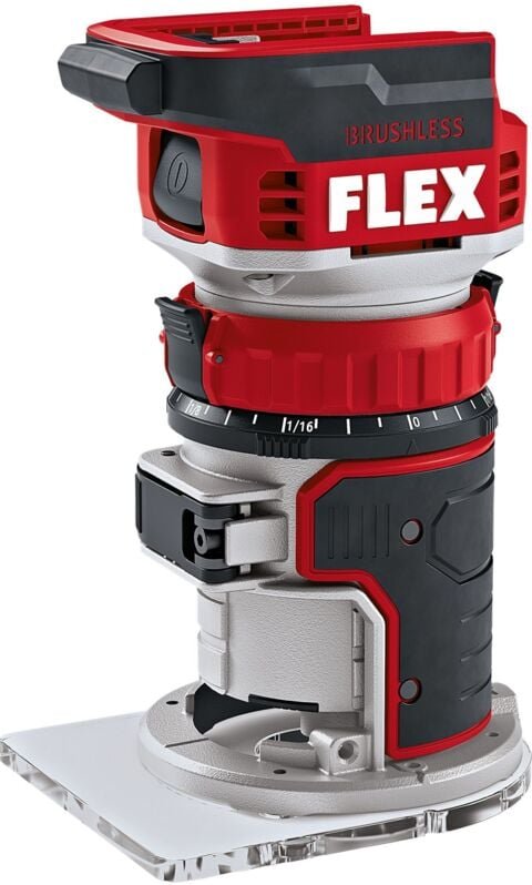 Akku-Kantenfräse cer 18.0-EC ohne Akku und Ladegerät im Karton - Flex