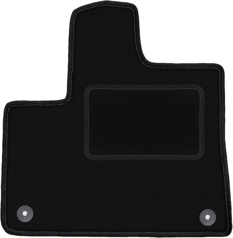 Fahrermatte schwarz für: Toyota ProAce City Kombivan (2018-)