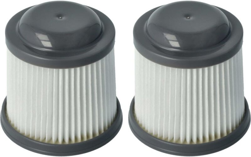 2x Faltenfilter kompatibel mit Black & Decker Dustbuster Pivot PD1820LF, PV1210, PV1225, PV1225NB, PV1225NPM, PV1410 Sta...