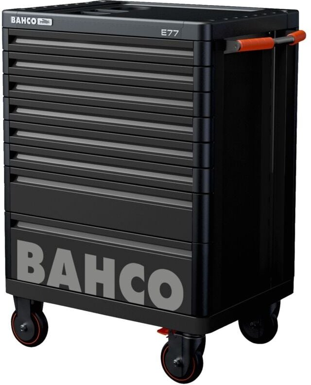 Bahco Premium Werkstattwagen mit 8 Schubladen, schwarz