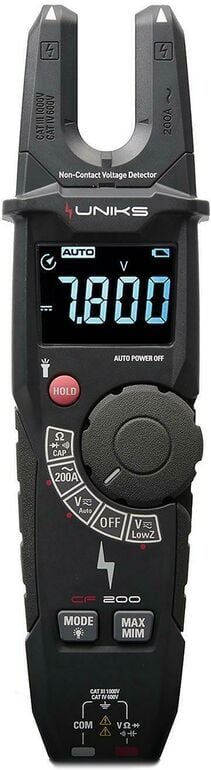 Stromzange 200a ac cat iv 600v cat iii 1000v cf200