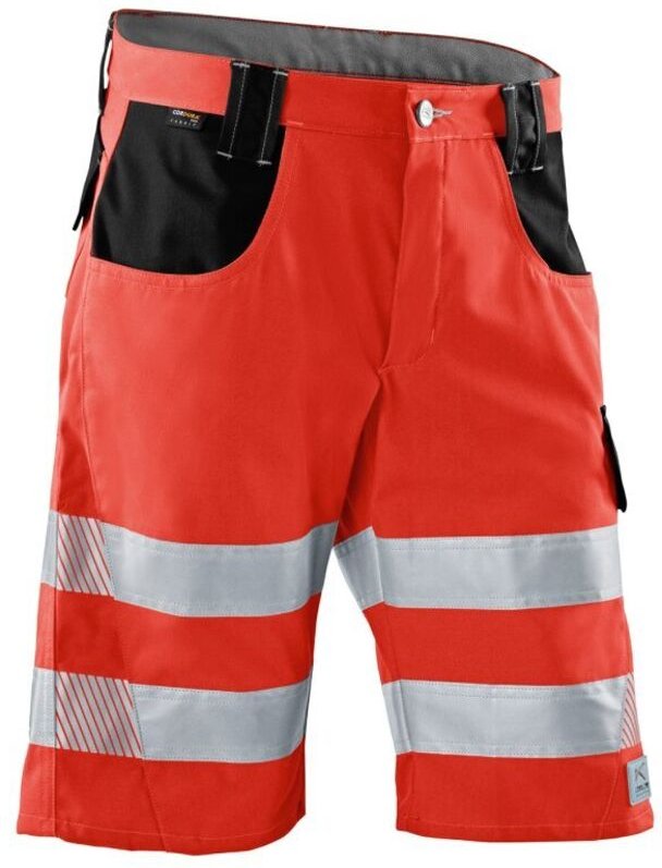 Thumbnail - Kübler Shorts reflectiq psa 2 warnrot/schwarz Gr. 62