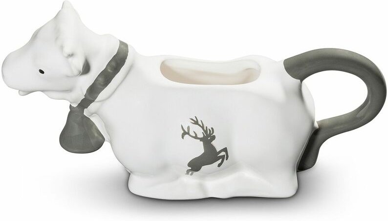Gmundner Keramik - Grauer Hirsch, Milchkuh 0,16 Liter