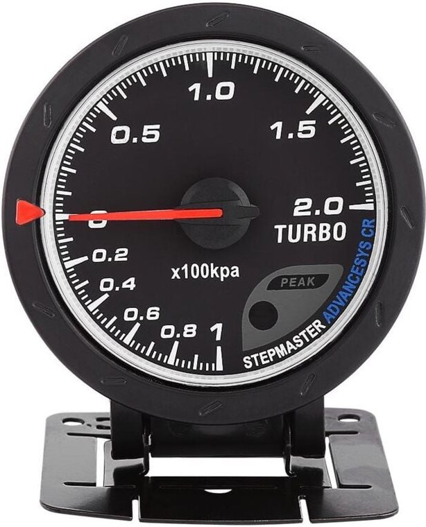 Thumbnail - Zoternen - Ladedruck Anzeige, Fydun Ladedruckanzeige Universal 60mm led Turbo Ladedruckanzeige Schwarz Shell für Auto Re...