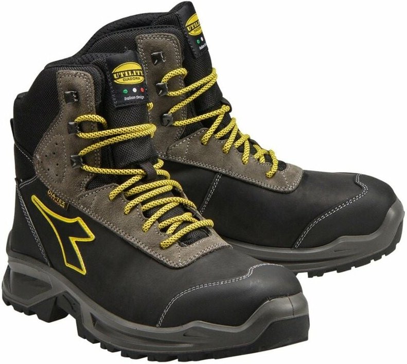 Thumbnail - Diadora Cross Sport Diatex High S3 WR CI SRC Sicherheitsschuhe - 45 EU - Grau