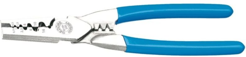 8139-220 TC Aderendhülsenzange mit Spezialprisma 220 mm, tauchisoliert