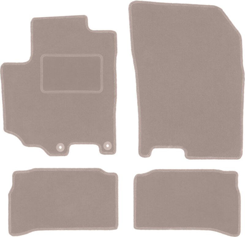Beige Veloursmatten für: Suzuki Grand Vitara III Crossover (2015-)