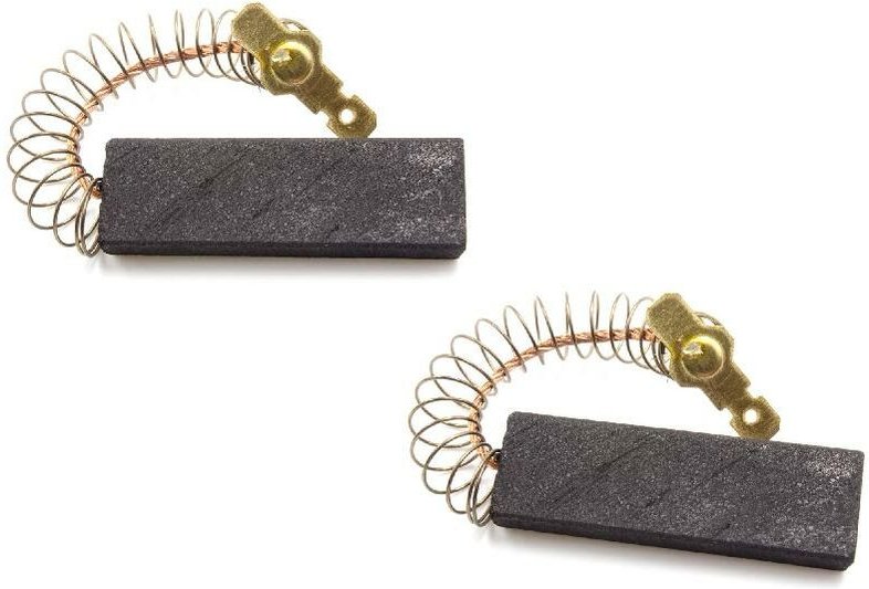 Vhbw - 2x Kohle-Bürste, Motorkohle, Schleifkohle 5mm x 12mm x 39mm kompatibel mit Waschmaschine BSH-Gruppe 3TE737C/10, 3...