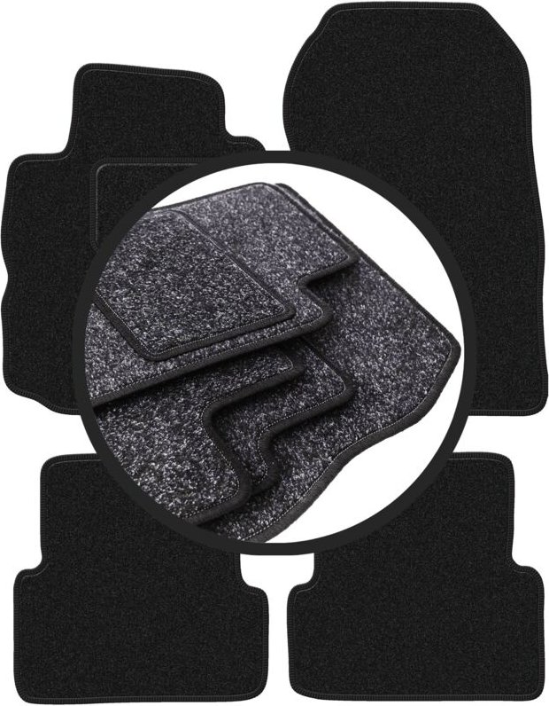 ANTHRA Autofußmatten für: Renault Modus Minivan (2004-2012)