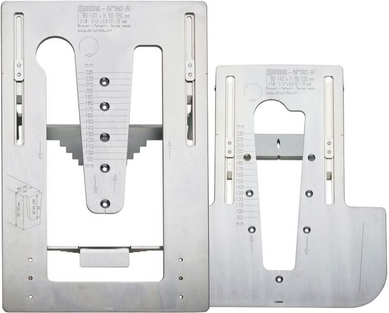 Mafell Frässchablone Arunda 80N Maxi für Oberfräse LO 65 Ec 91A707