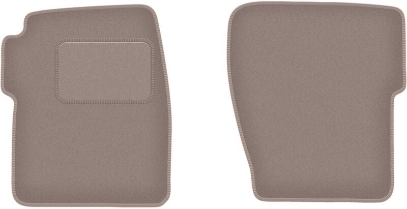 Beige Vordermatten für: Land Rover Discovery II Offroad (1998-2004)