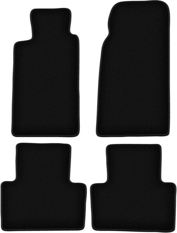 BASIC schwarze Veloursmatten für: Jaguar XJ6 X300 Limousine (1994-1997)