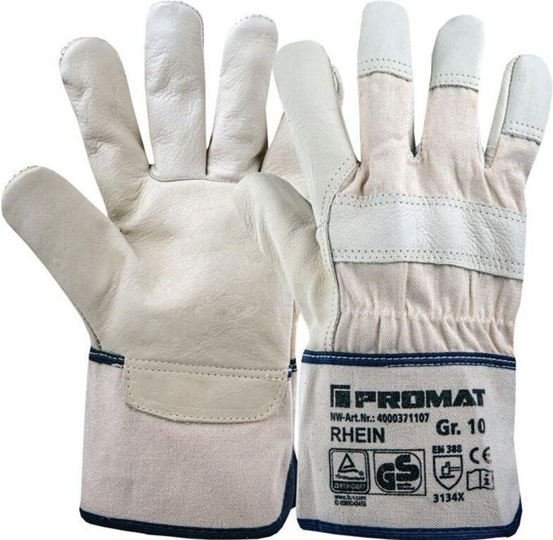 Handschuhe Top Rhein Größe 10 beige en 388 PSA-Kategorie ii - Promat
