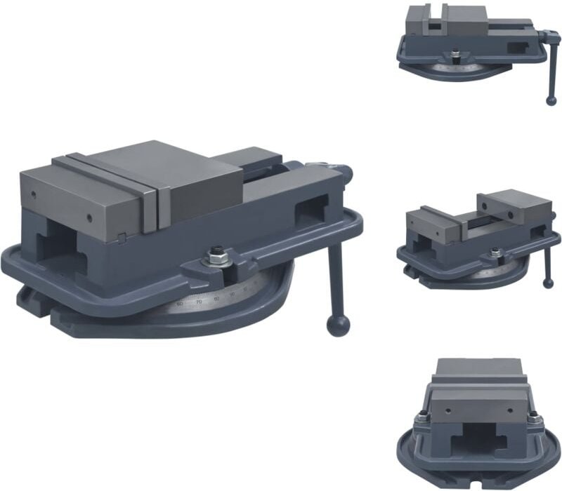 Schraubzwingen & -stöcke - Living Drehtisch-Schraubstock Gusseisen 160 mm
