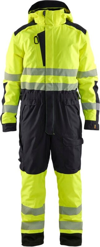 Arbeitsanzug für den Winter Hochsichtbarkeit 6725 - Gelb/Schwarz XL