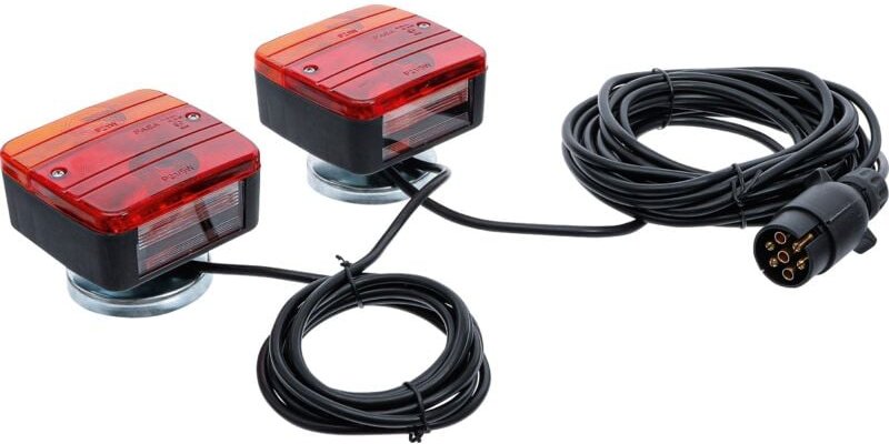 Anhänger-Lampen mit Magnethalter 2-tlg.