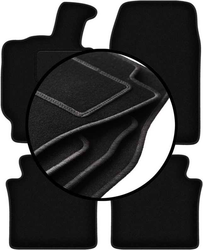 Veloursmatten-Satz für: Lancia Thesis Limousine (2001-2009)