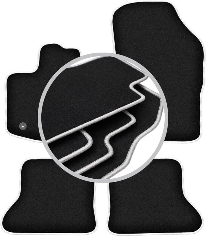 CARLUX-SILVER Automatten für: Dacia Dokker Minivan (2013-)