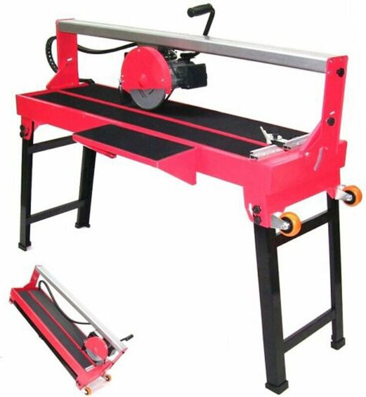 Apex - Fliesenschneider 1200mm Fliesentrenner 56075 Fliesensäge Nassschneider 1,20m