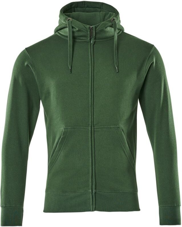 Kapuzensweatshirt gimont crossover mit Reißverschluss, Herren 51590 Gr. 3XL grün - Mascot