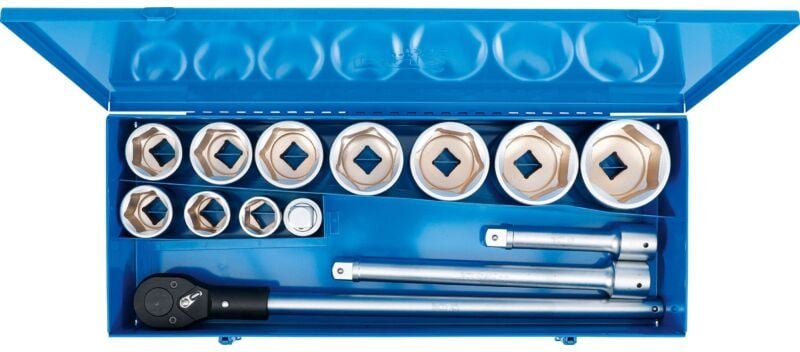 Steckschlüssel-Satz Antrieb 25 mm (1') 15-tlg.