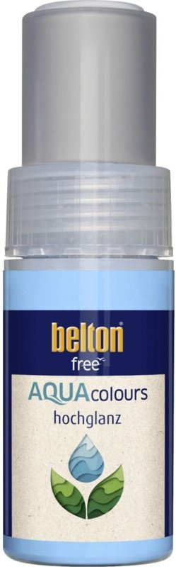 Belton - free Lackstift 9 ml lichgrau hochglänzend ral 7035 Lack Korrekturstift