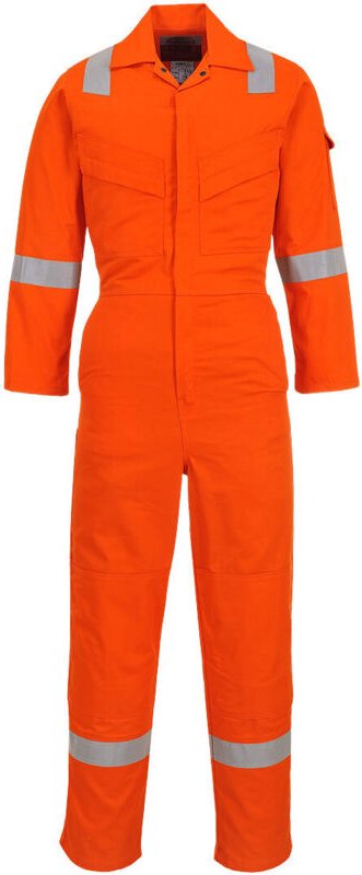 Leichte antistatische FR-Overall 280g Orange XS - FR(34-36) - UK(26-28)
