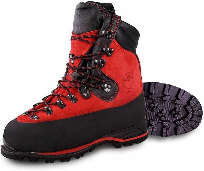 Hase Forststiefel Schnittschutz 2 "Cervino" aus Leder 41