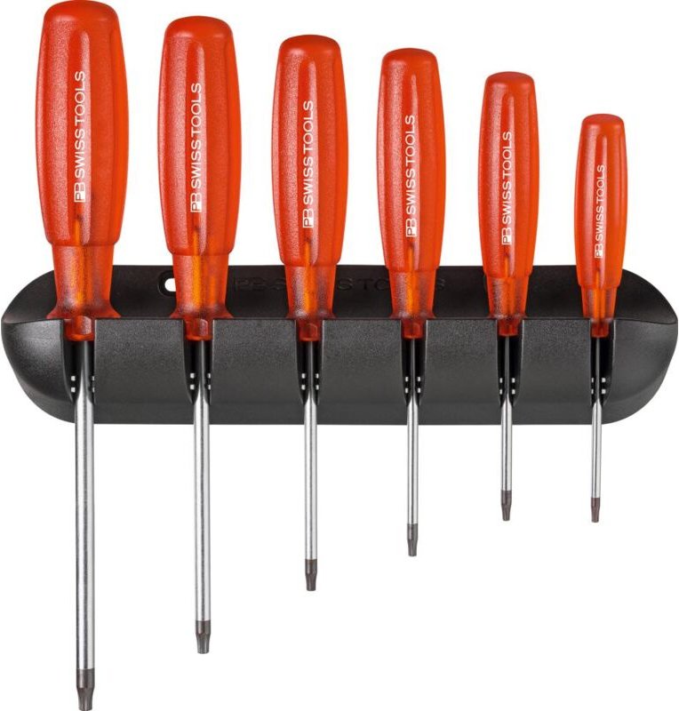 Thumbnail - Schraubendreher-Satz 6-teilig Torx im Wandhalter Multicraft PB Swiss Tools