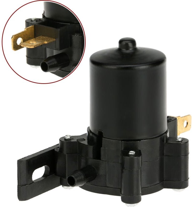 Thumbnail - Eosnow 12V Universal Scheibenwaschpumpe Windschutzscheibenwasser für Auto Van Bus LKW