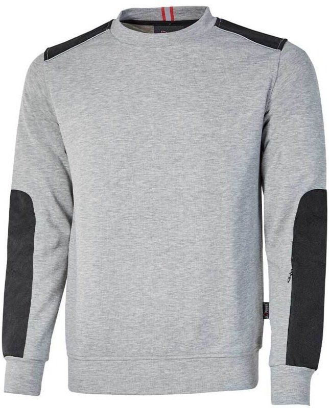 Arbeits-Sweatshirt mit Rundhalsausschnitt RYKE - Grau 2XL