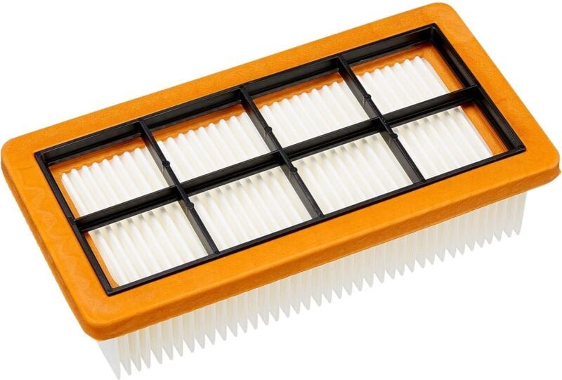 Thumbnail - 6.415-953.0 Flachfaltenfilter-Zubehör für Staubsauger ad 3200, ad 3 Premium und ad 4 Premium, Orange, Weiß