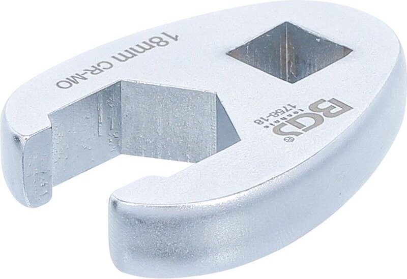 Hahnenfußschlüssel Antrieb Innenvierkant 10 mm (3/8') sw 18 mm