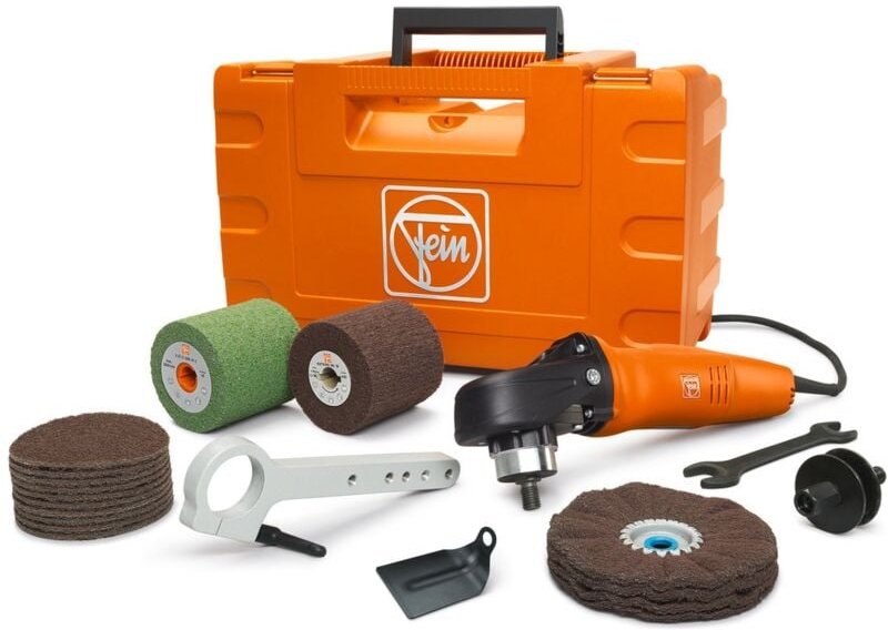 Fein - Edelstahl-Start-Set wpo 14-25 e - Edelstahl-Start-Set, incl. Zubehör, Werkzeugkoffer