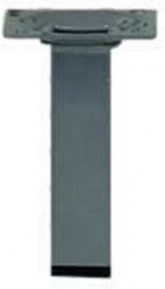 Thumbnail - Tischbein 2,5 x 10 cm Aluminium-Optik - 1 Stück Tischbeine - Hettich