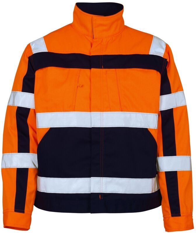 Mascot SAFE COMPETE Warnschutzjacke Cameta Gr. S orange/marine